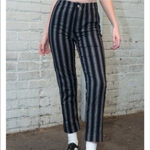 brandy black and white tilden pants